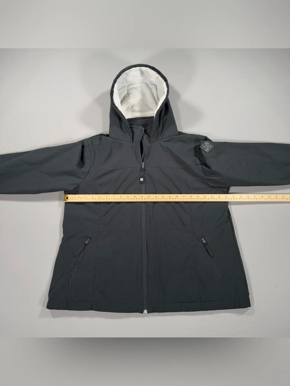 Hollister California Women's Hooded All-Weather Jacket Black Size XXL
